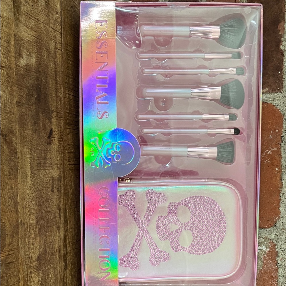 Essentials Collection Pink Makeup Brush Set
